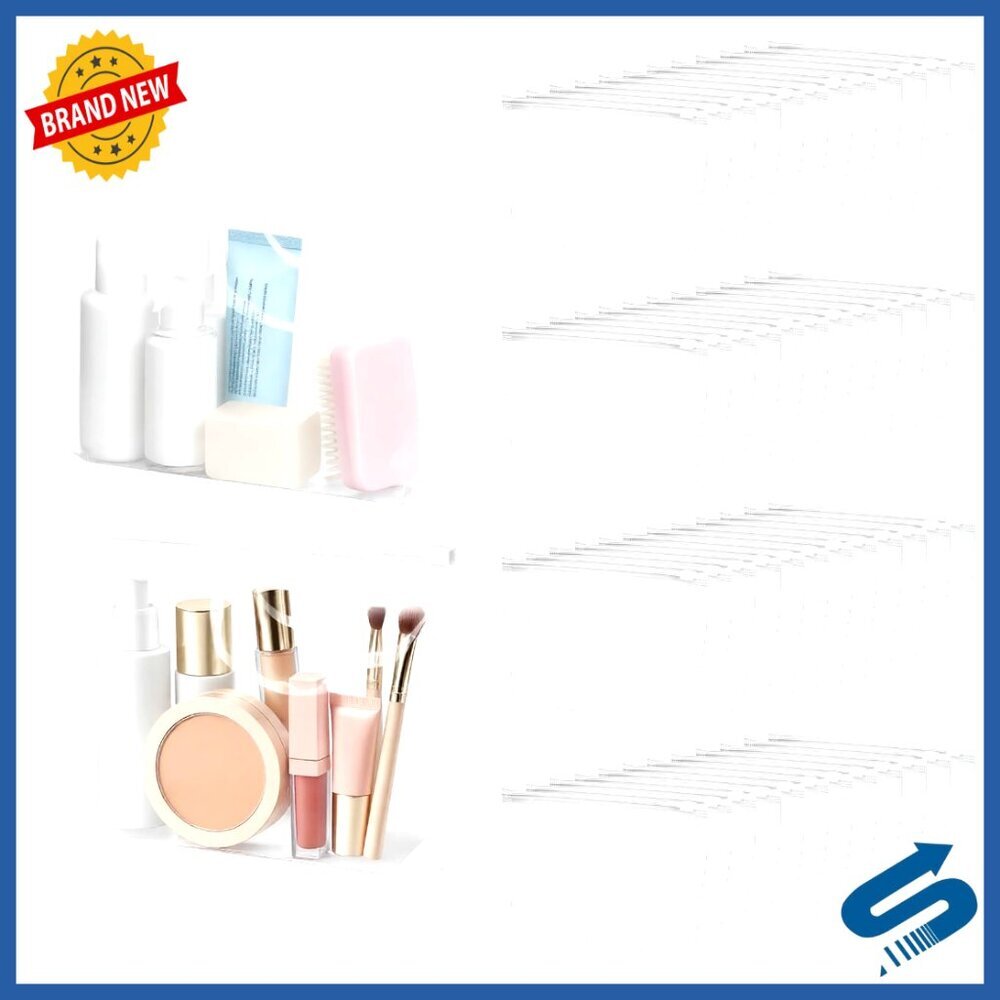 Clear Travel Cosmetic Bags Bulk Waterproof Zipper Pouches Organizer Minimal